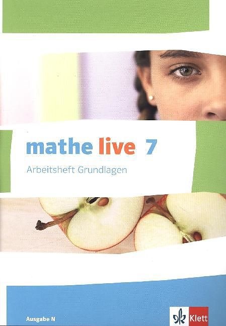 Produktbild mathe live. Arbeitsheft Grundlagen mit Lösungsheft 7. Schuljahr. Ausgabe N (Deutsch, Ernst Klett Verlag, 2015)