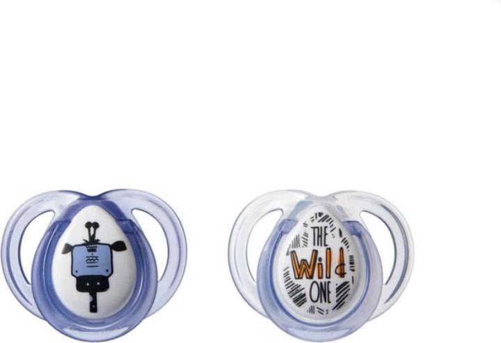 Produktbild Tommee Tippee Any Time Klassischer Babyschnuller Silikon (2 x, bis 6 Monate)