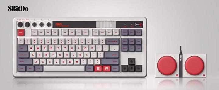 Actual product image 8bitdo Mechanical keyboard N Edition (Eng. Int., Cable, Wireless)