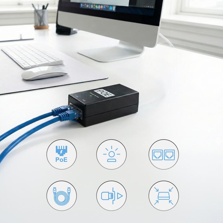 Produktbild Extralink EX.14169 power adapter/inverter Indoor Black (24 W)