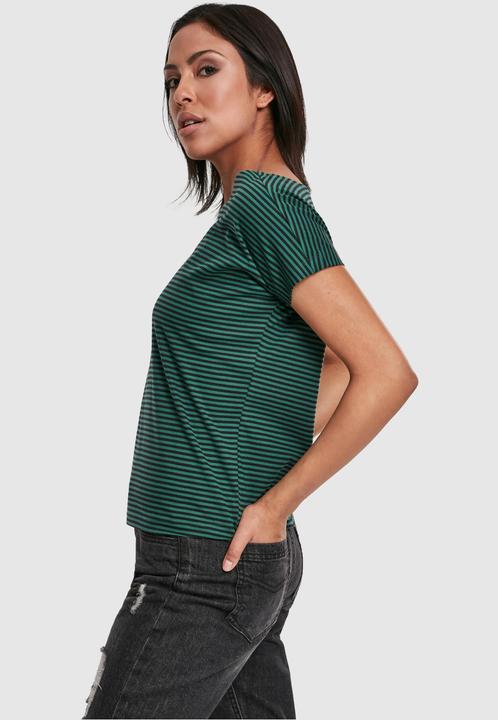 Immagine prodotto Urban Classics Maglietta da donna a strisce per bambini tinta in filo (XS)