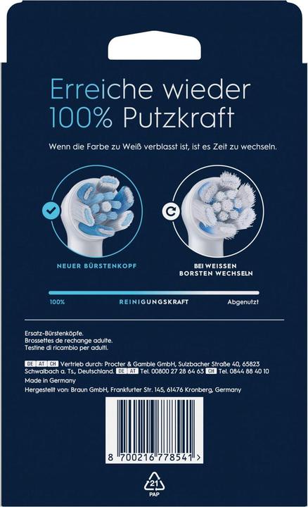 Produktbild Oral-B iO Ultimative Reinigung (8 x)