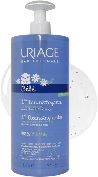 Actual product image Uriage Bébé 1st Cleansing Water (1000 ml)