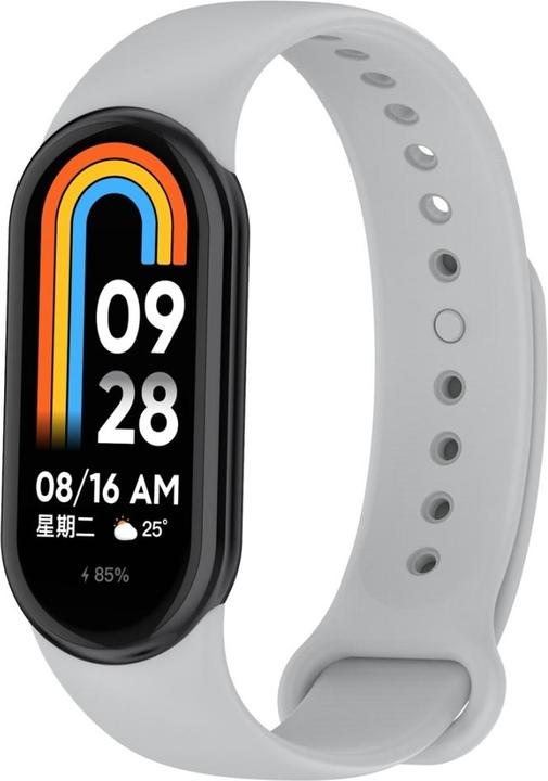 Screenguard Xiaomi Smart Band 8 Silicone Strap replacement wristband (Silicone)