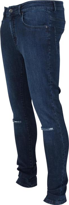 Actual product image Urban Classics Slim Fit Knee Cut Denim Pants (34)