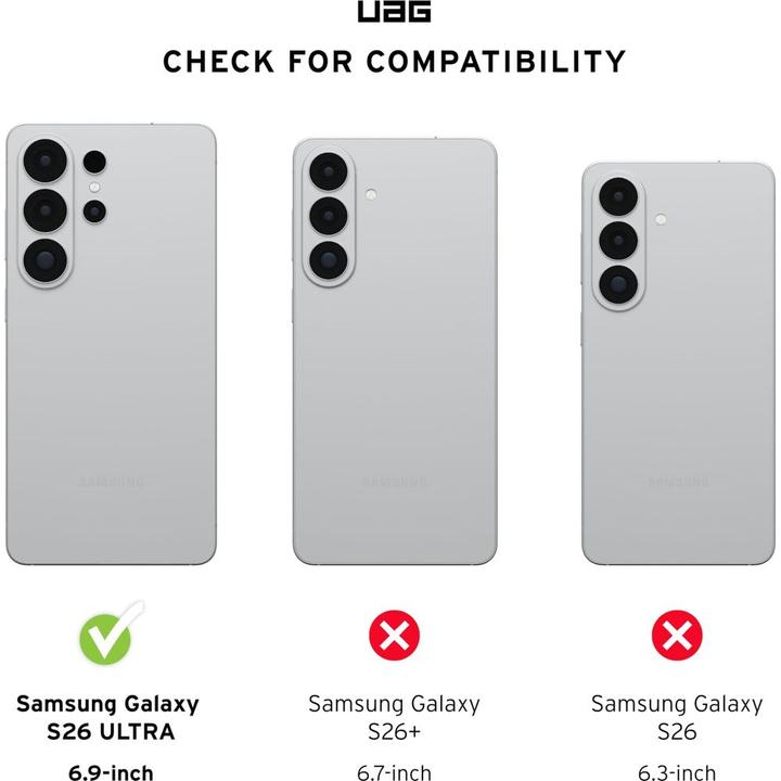 Actual product image UAG Civilian MagSafe (Samsung Galaxy S26 Ultra)