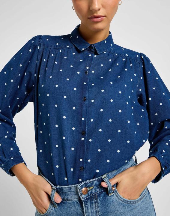 Image du produit Lee Chemise en jean Shirred Blouse (S)