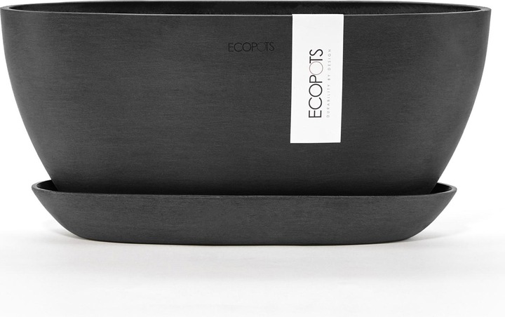 Actual product image Ecopots Sofia Saucer oval