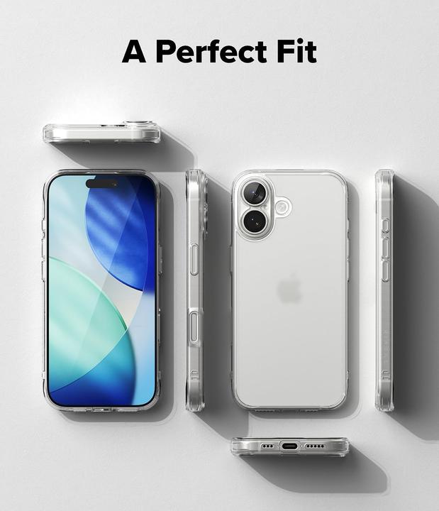 Produktbild Ringke Fusion Cover for iPhone 17 Matte Clear (Apple iPhone 17)