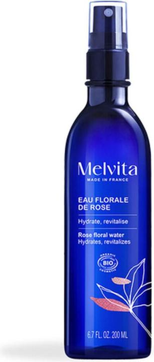 Produktbild Melvita Damaszener Rosenblütenwasser (Reinigungstücher Gesicht, 200 ml)