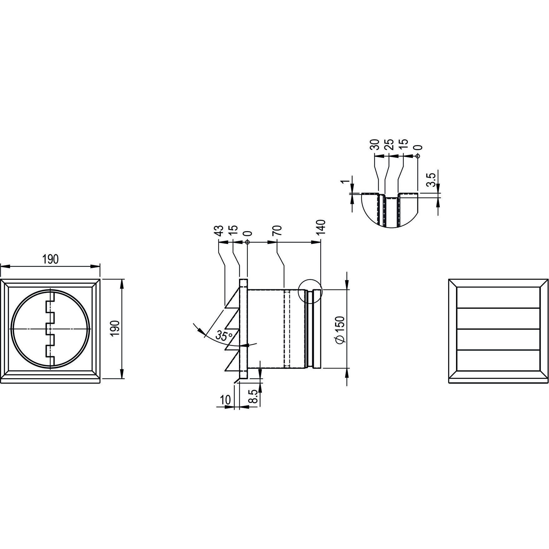 Thumbnail - Hastrag, Belüftungssystem, Fassadengitterkasten
