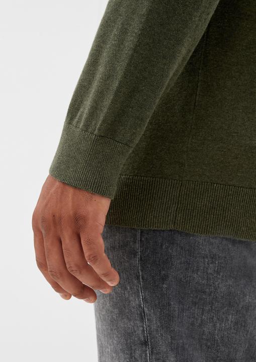 Image du produit S.Oliver Pulls hommes Pulls ras du cou en coton tricoté (5XL)
