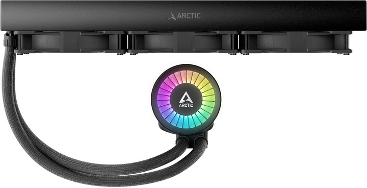 Actual product image Arctic Liquid Freezer III - 420 A-RGB (Black)