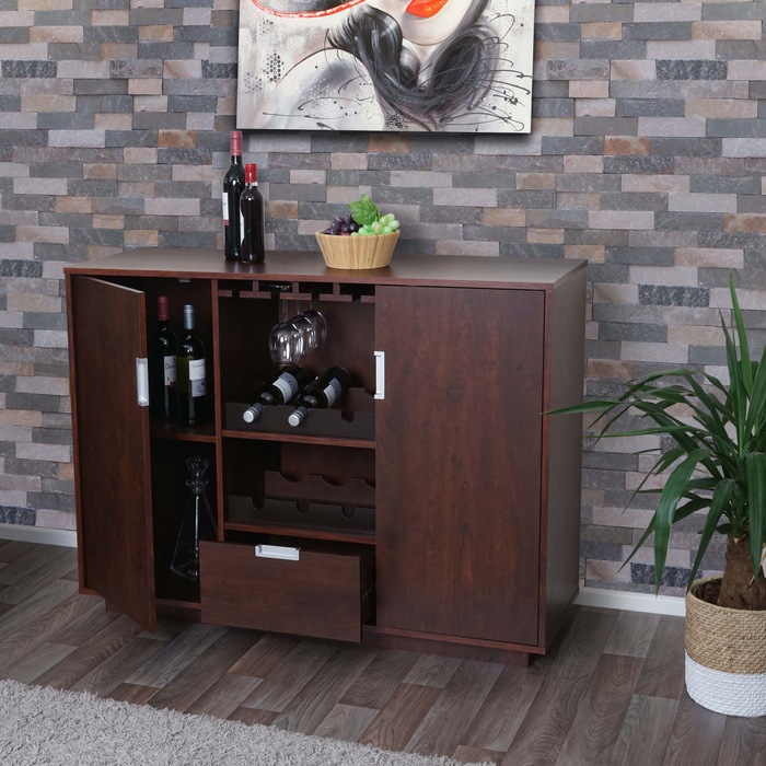 Actual product image Jamb Wine cabinet (120 x 40 x 90 cm)