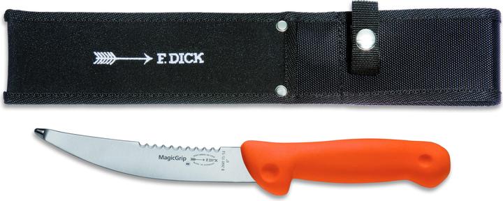 F. Dick Dick Jagdmesser MagicGrip (15 cm Klinge zum Aufsägen, nichtrostender X55CrMo14 Stahl, mit Scheide) 8 (15 cm)