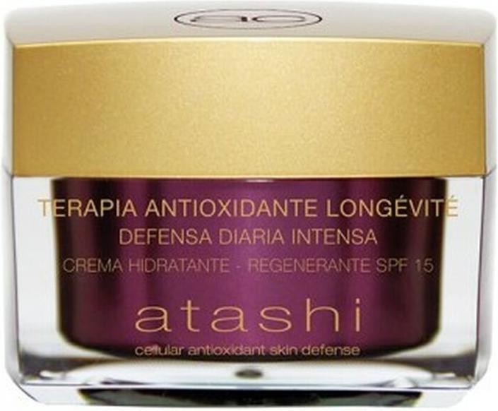 Actual product image Atashi CELLULAR ANTIOXIDANT SKIN DEFENSE crema hidratante regenerante 50 ml (50 ml, Day cream, SPF 15)