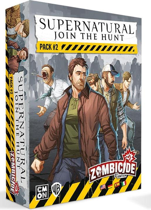 Actual product image Cmon Zombicide 2nd Edition - Supernatural: Join the Hunt Pack 2, Board Game, for 1-6 players, Ages 14+. (German, 1 - 6 Players)
