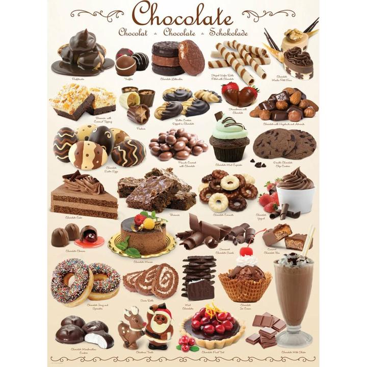 Produktbild Eurographics Schokolade (1000 Teile)