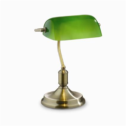 Actual product image Ideal lux LAWYER table lamp E27 ⌀260mm burnished 045030 (E27)