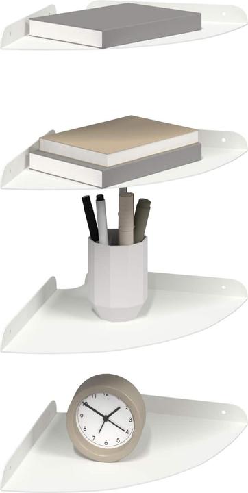 Image du produit vidaXL Schwebendes Regal (24 x 24 x 2 cm)