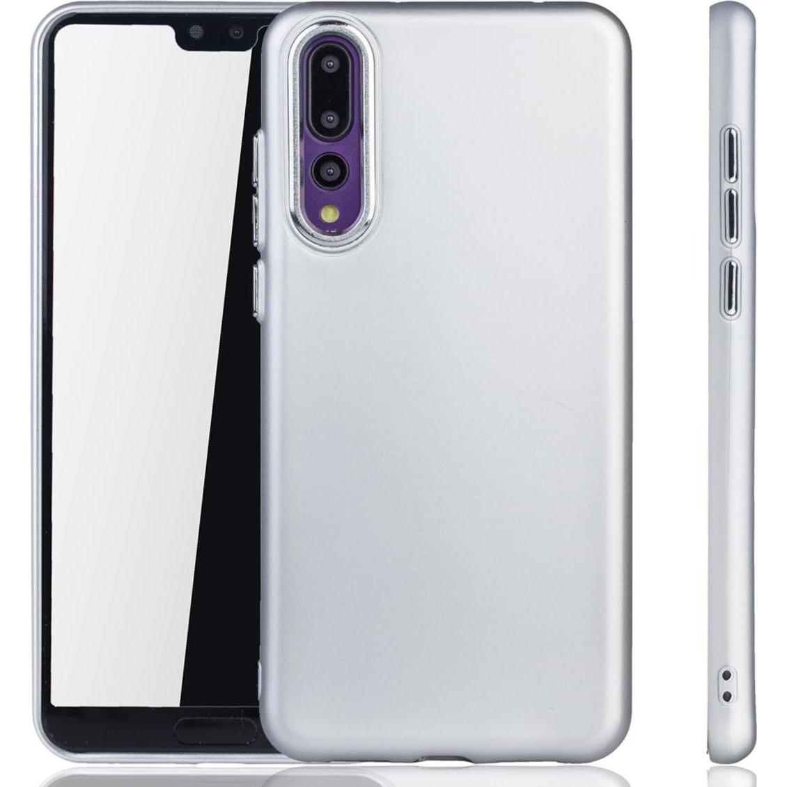 König Design Huawei P20 Pro Hülle Case Handy Cover Schutz Tasche Schutzhülle Bumper Silber (Huawei P20 Pro), Smartphone ...