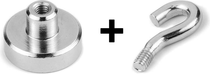Produktbild Supermagnete Hakenmagnet (3x)