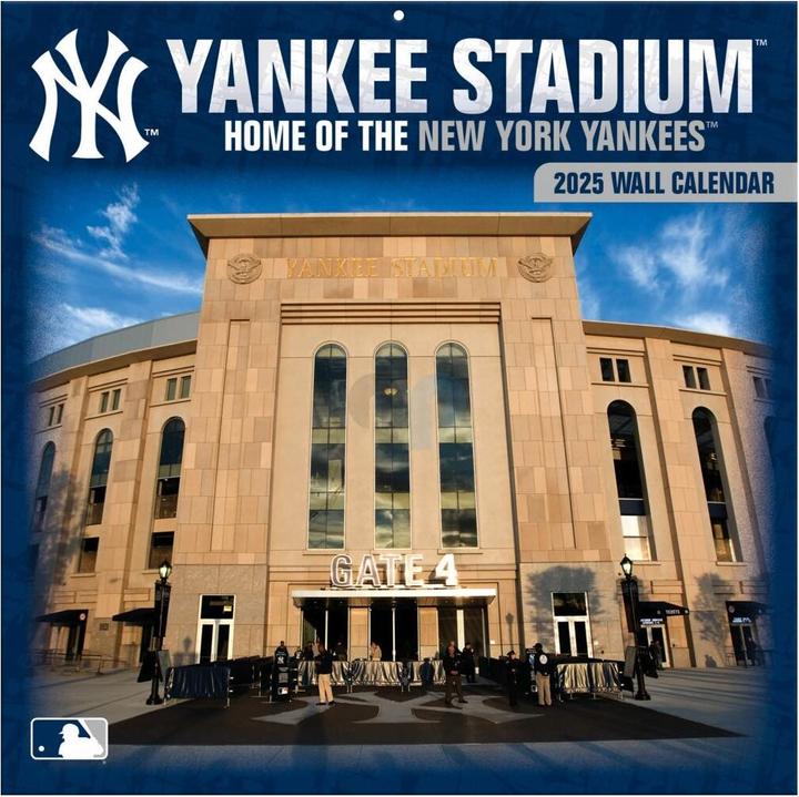 MLB - New York Yankees. Yankee Stadium - 30.5 x 30.5 cm Stadium Wall Calendar 2025 (30.5 x 30.5 cm)