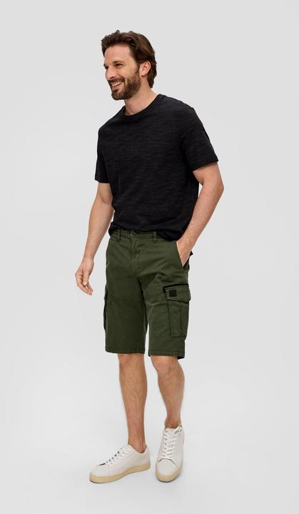 Actual product image S.Oliver Bermuda Relaxed: Cargo-Bermuda mit Garment Dye (30)