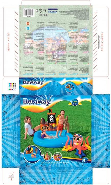 Produktbild Bestway Playcenter Schlepper Piratenpool