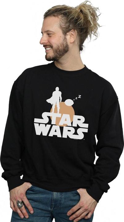Produktbild Star Wars The Mandalorian Mando And The Child Silhouette Sweatshirt (XL)