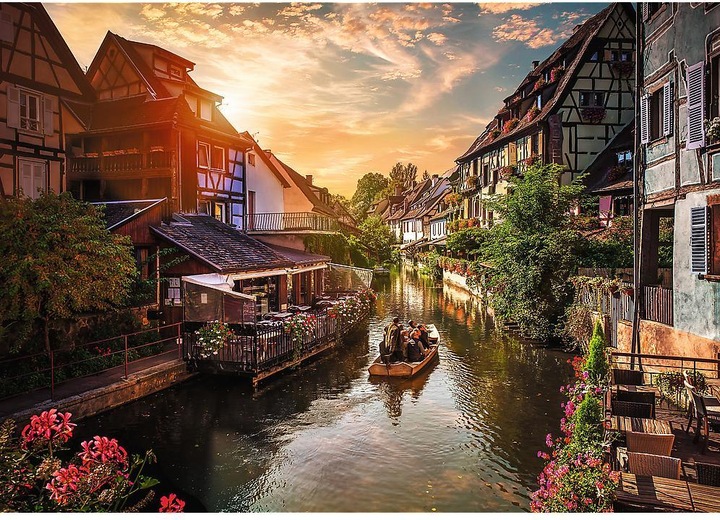Immagine prodotto Trefl Puzzle Premium Plus 1000 - La piccola Venezia a Colmar, Francia (1000 pezzi)
