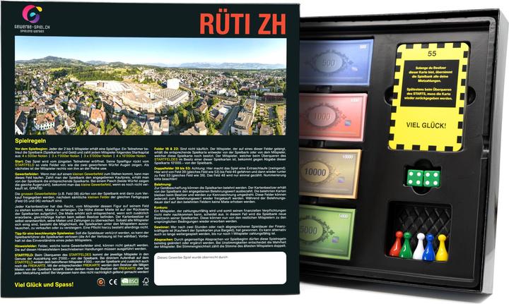 Gewerbe-Spiel Board game RÜTI ZH (German)
