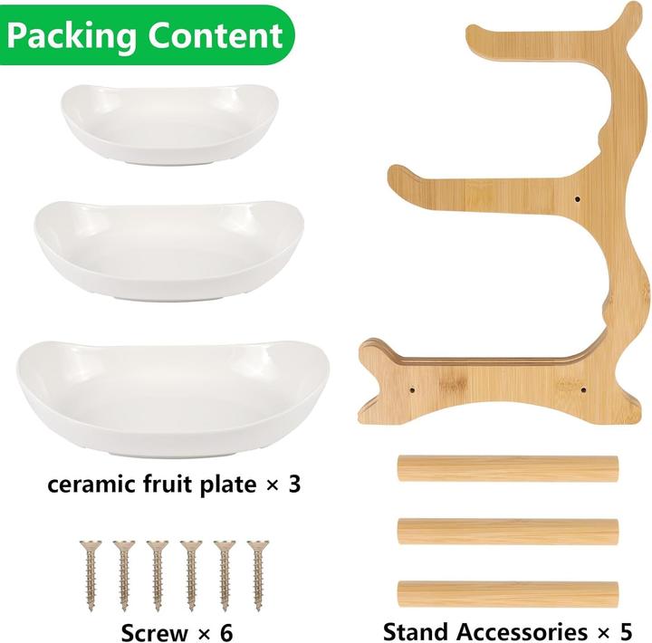 Image du produit Dreamhigh Obst Etagere mit 3 Etagen