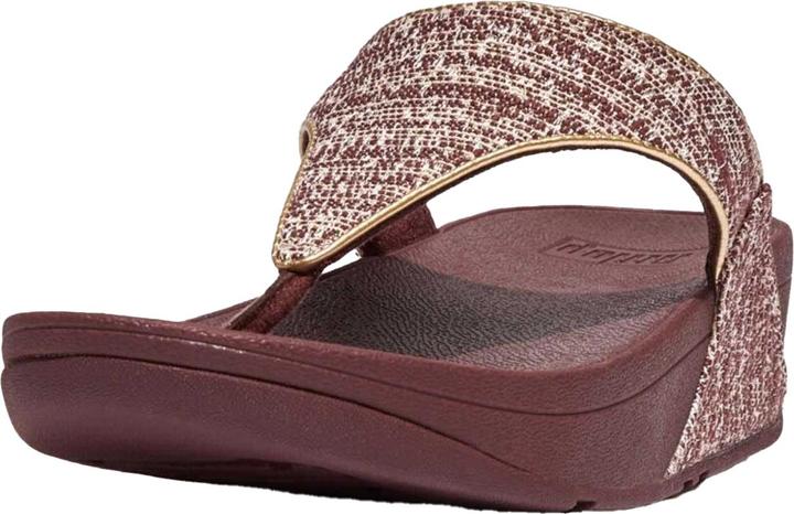 Actual product image Jim Thompson Womens/Ladies Lulu Shimmer Weave Toe Post Sandals (40.5)