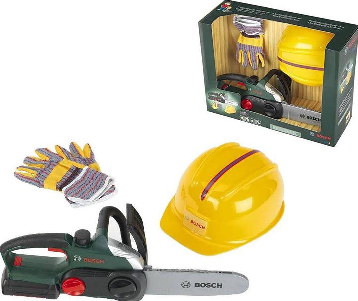 Immagine prodotto Theo Klein Motosega Bosch con casco