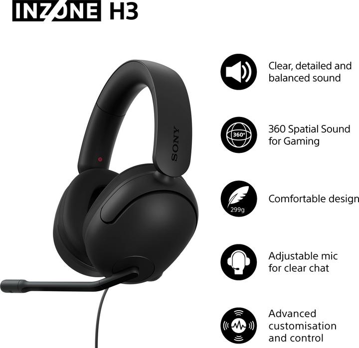 Produktbild Sony Inzone H3 (Kabelgebunden)