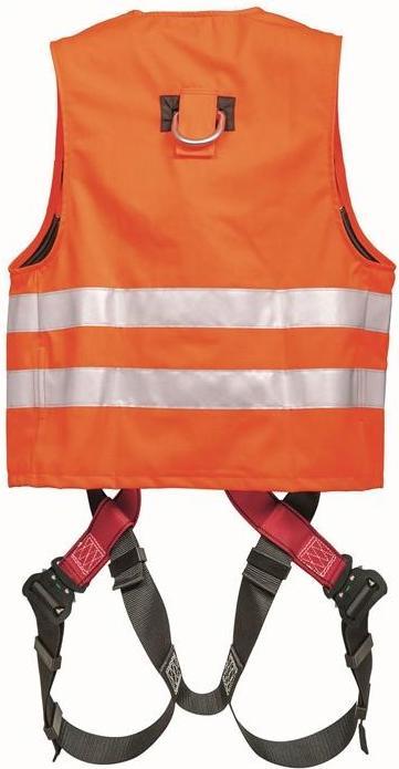 Produktbild MAS Warnweste MAS40 Quick EN361 EN20471 2-Punkt,Weste orange f.Gr.44-54 (44, 46, 48, 50, 52, 54)