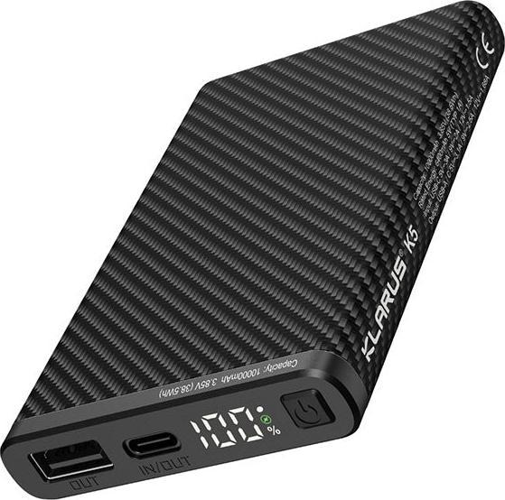 Produktbild Klarus K5 - Wasserdichte Ultralight Powerbank (10000 mAh, 22.50 W, 385 Wh)