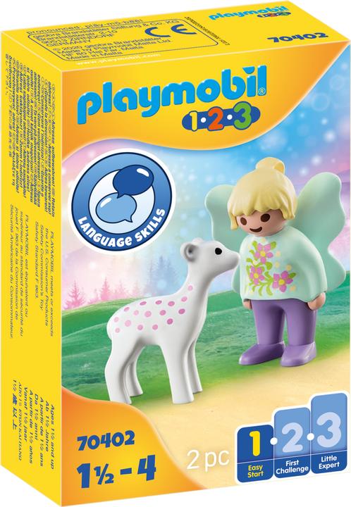 Produktbild Playmobil Feenfreundin mit Rehkitz (70402, Playmobil 1.2.3)