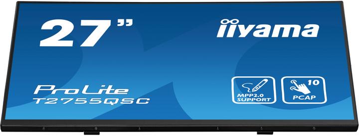 Actual product image iiyama 27" IPS Bonded PCAP 10P Touch, MPP2.0 (a (2560 x 1440 pixels, 27")