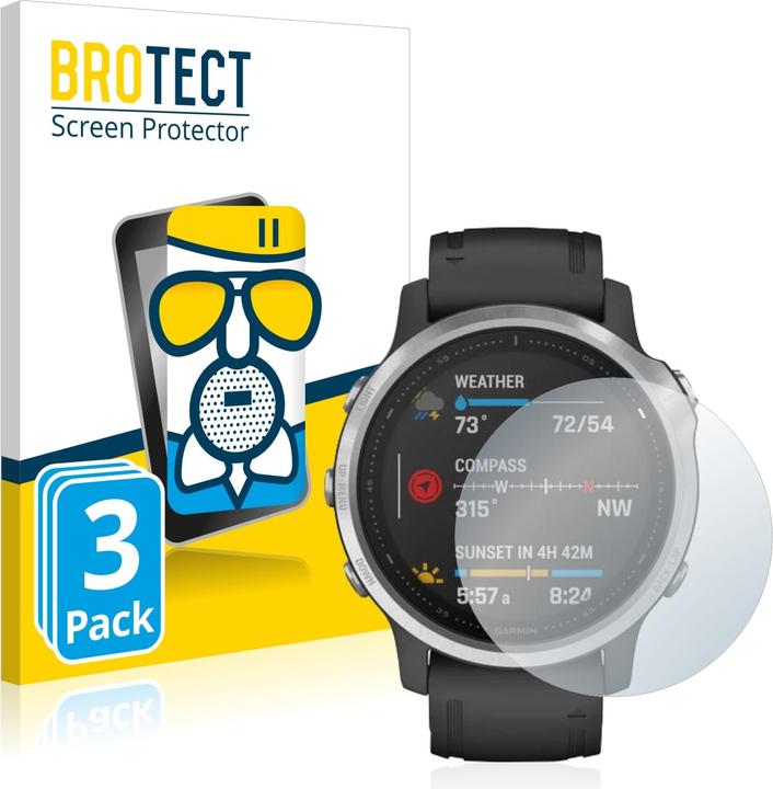 Produktbild BROTECT AirGlass Panzerglasfolie Matt (fenix 6S)