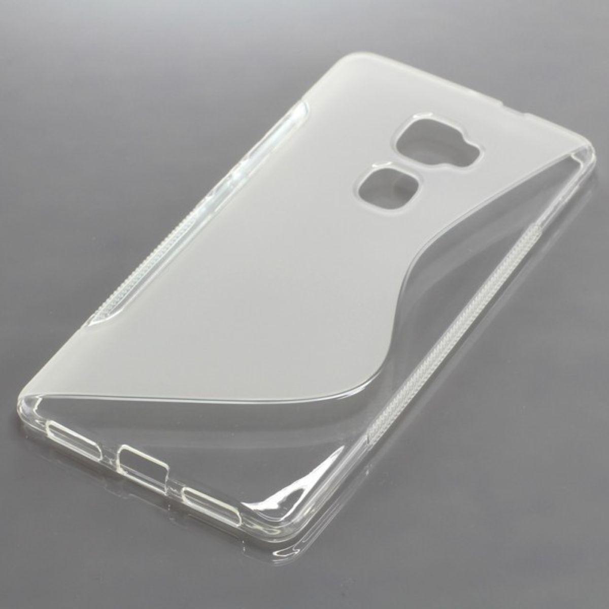 König Design OTB TPU Case kompatibel zu Huawei Mate S S Curve tranparent (Huawei Mate S), Smartphone Hülle, Transparent