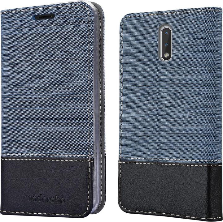 Produktbild Cadorabo Book Jeans Optik Cover (Nokia 2.3)