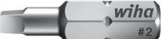 Actual product image Wiha Bit set Standard 25 mm Internal square 1/4" in box 2-pcs. (38660)