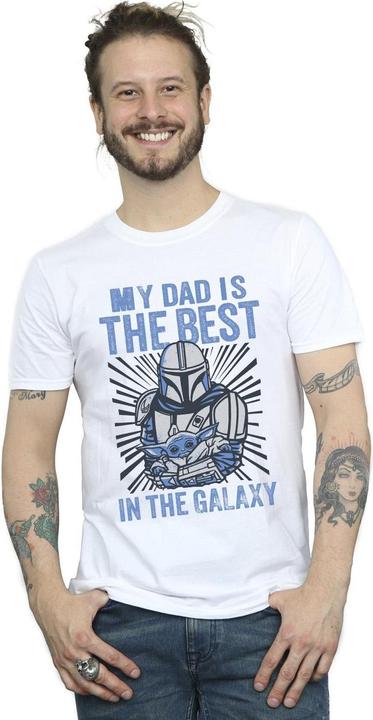 Produktbild Star Wars Mandalorian Best Dad TShirt (5XL)