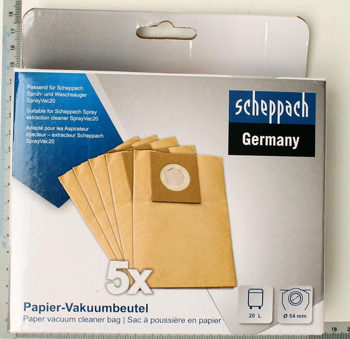 Produktbild Scheppach Vacuumbeutel