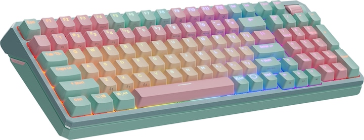 Cooler Master CooMas MK770 Macaron Red (DE, Kabelgebunden, Kabellos)