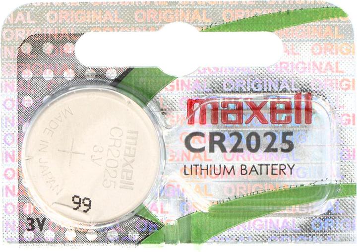 Image du produit Maxell CR2025 (5 pcs, CR2025, 170 mAh)