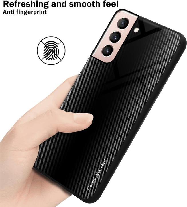 Image du produit Cadorabo TPU Couverture en verre rayé (Samsung Galaxy S21 5G)