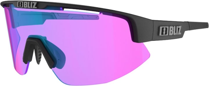 Actual product image Bliz Matrix Small Nano Optics Nordic Light (Black, Begonia w Blue)
